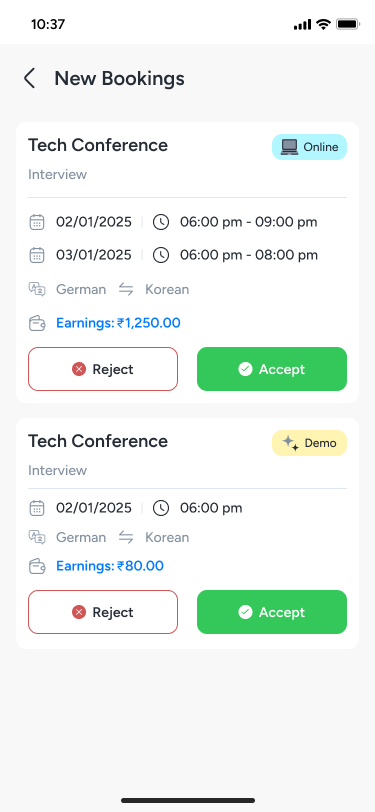 Hanioo Appointments & Bookings